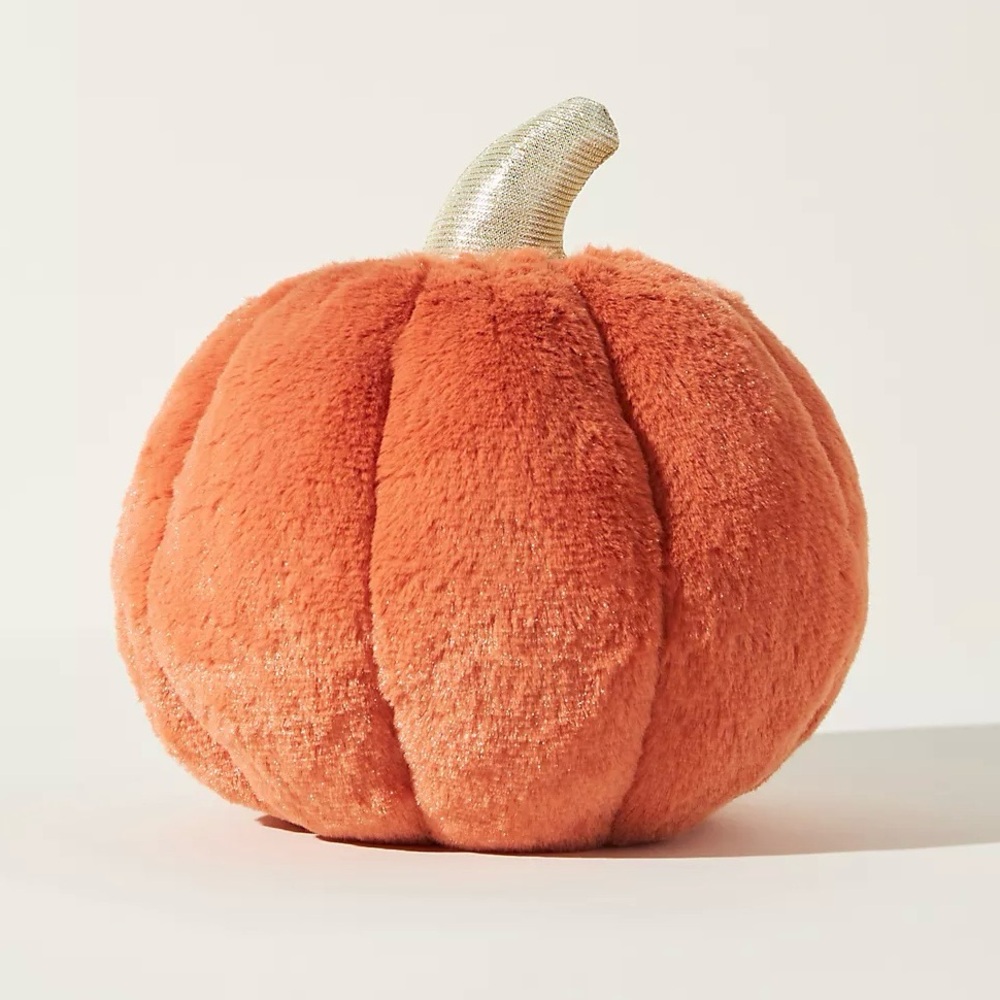 Harvest pumpkin pillow